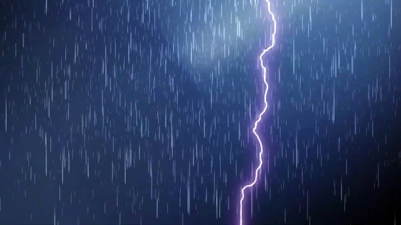 🌧️ Relaxing Rain & Thunderstorm Sounds 😴 1 Hour Deep Sleep ASMR 🎶 Meditation, Stress Relief & Calm 🌲💤🎧