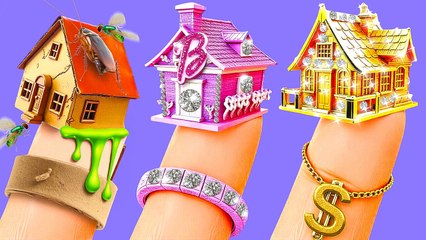 DÉFI CHAMBRE 24H : PAUVRE VS RICHE VS GIGA RICHE ! QUI AURA LA CHAMBRE DE RÊVE ? 💸✨