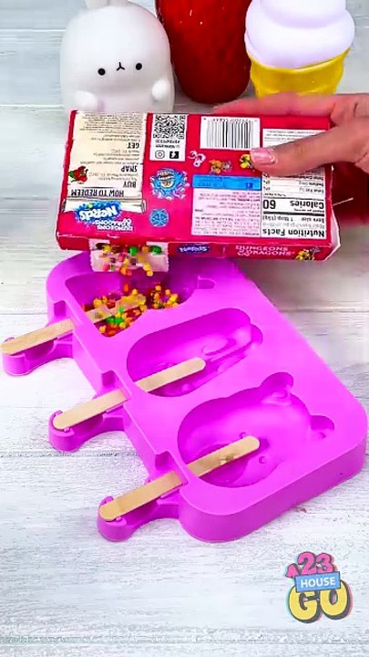 Next-Level Ice Cream Creation 🌸🍦