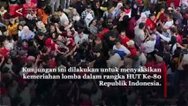 Wapres Gibran hadiri lomba HUT Ke-80 RI di Cipinang Melayu