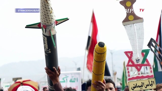 Ribuan Warga Yaman Gelar Aksi Unjuk Rasa di Sanaa Dukung Gaza