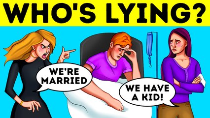 How Did The Police Know He Lied? 🧐 #brightside #riddles #shorts