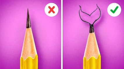ASTUCES ALIMENTAIRES DRÔLES 😍 Dessin Facile au Crayon 📦Bricolage pour Enfants et Parents par 123 GO