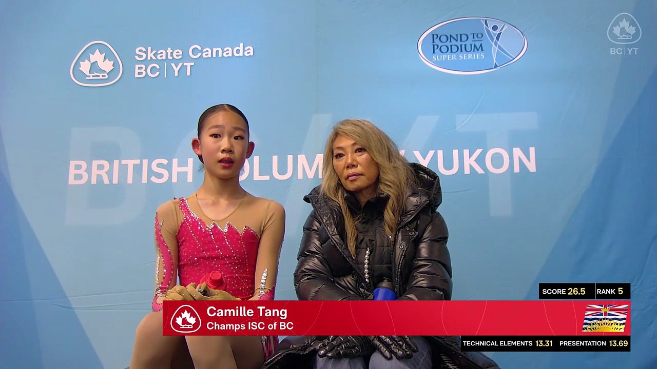 Pre-Novice Women Short Program Gp 4 - Rink 8 Skate Canada Rink -  2025 BC/YT Section Super Series Summer Skate (25)
