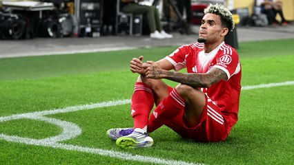 No olvida a Diogo Jota: la emotiva celebración de Luis Díaz en su primer gol con Bayern Múnich