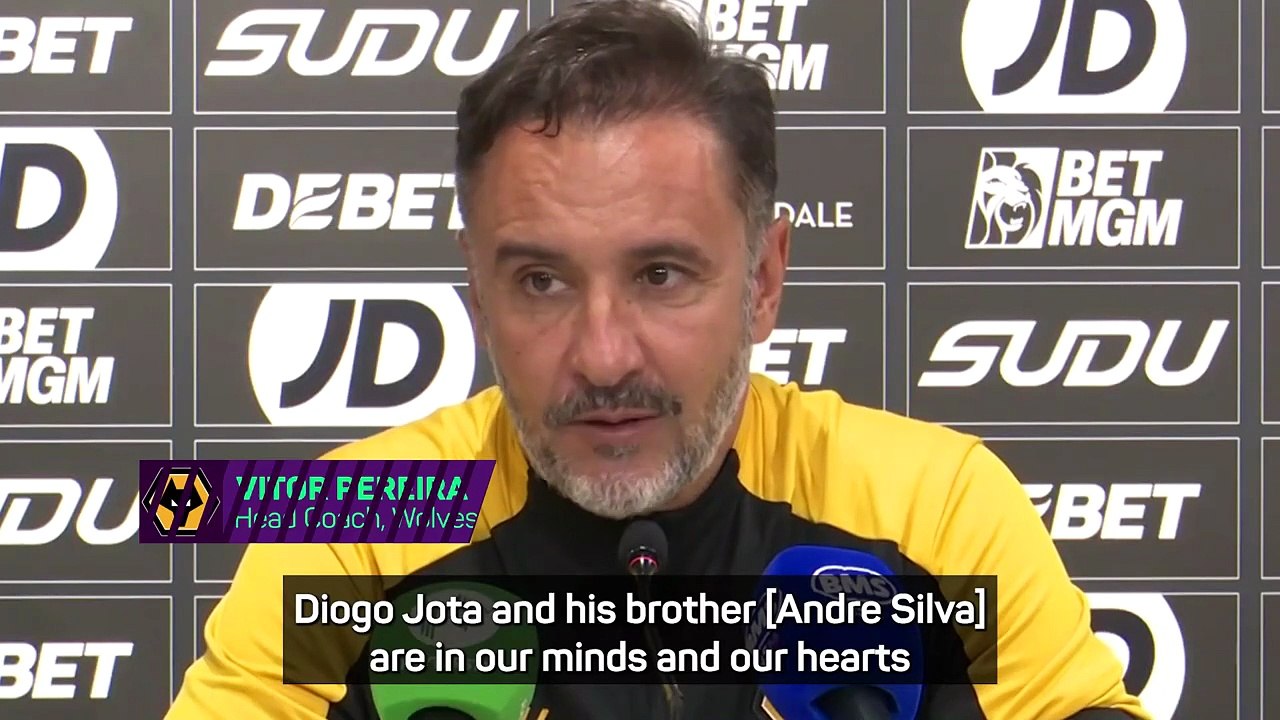 'He will be with us forever' - Pereira reflects on Jota tributes