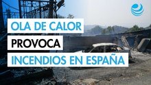España, consumida por los incendios en el noroeste y el oeste