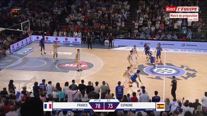 La France domine l'Espagne - Basket - Amical
