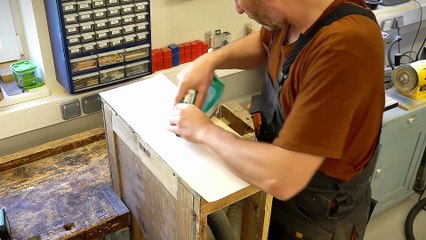 How to restore an old wardrobe