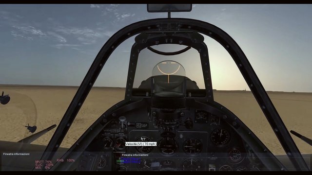 RAF Spitfire mk Vc dogfight Macchi c 202 Folgore IL⭐2 DW Tobruk