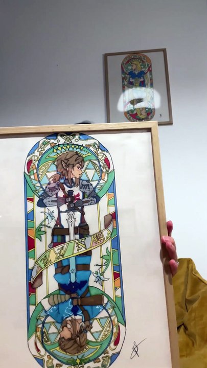 Cadeau Zelda : Mes nouveaux tableaux magnifiques !