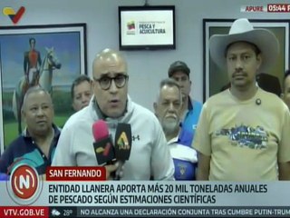 Nuevos lineamientos buscarán impulsar la pesca continental en el estado Apure