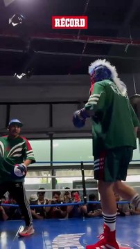 🔥 Escorpión Dorado se prepara a tope- así luce su entrenamiento antes de enfrentar a Franco Escamilla