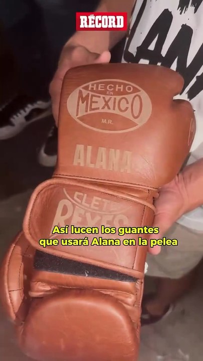 UNA CHULADA🤩🤩Estos son los guantes Cleto Reyes 🥊 que utilizará Alana en su pelea de mañana
