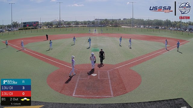 13U DI BLUE VS 13U DI WHITE - Thu, Jul 31, 2025 9:30 AM to Thu, 11:00 AM