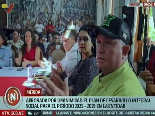 Aprueban el Plan de Desarrollo Integral Social 25-29 para garantizar el bienestar del pueblo merideño