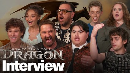How To Train Your Dragon' Live-Action Cast & Director Interviews