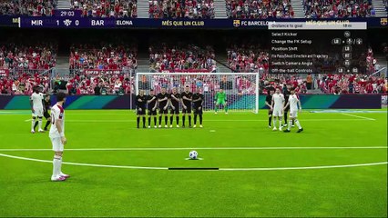 PES 2021 Exhibition Match – AC Milan Battles Barcelona