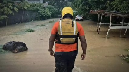 Fuertes lluvias causan afectaciones en distintos puntos del país