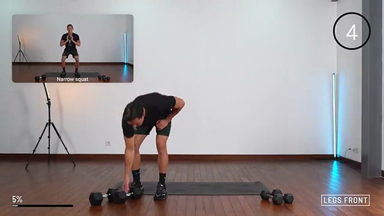 50 Min Full Body Dumbbell Workout - Build Muscle & Strength at Home