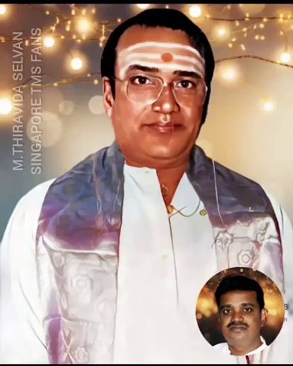 தெய்வப் பாடகர் டிஎம்எஸ் ஐயா M.THIRAVIDA SELVAN SINGAPORE TMS FANS.