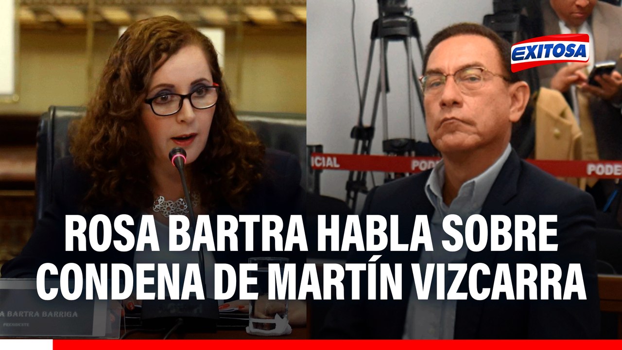 Rosa Bartra: "Se ha evaluado la conducta procesal y los 2.3 millones de soborno a Martín Vizcarra"