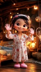 Cute Happy Doll 🎀😊 | Adorable Kids Toy Short Video | #shorts