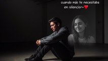 💔 Te extraño cuando más te necesitaba en silencio 💔