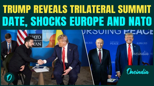 BREAKING: Trump Breaks Silence On Trilateral Summit Date With Ukraine & Russia | Will Putin Join?