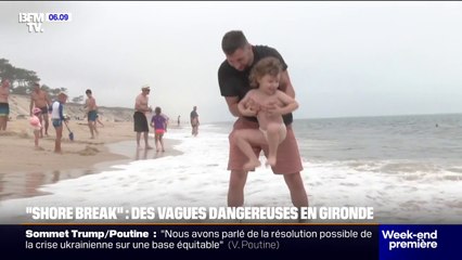 "Shore Break": attention à ces vagues dangereuses en Gironde qui menacent les baigneurs