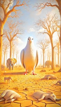 Forest destroy due to Barr #animals #firebrigade😱 #facebookviral #jalpari #foryouシ #BunnyAdventure #trend #amazingfacts #animation #indian #bestoftheday #trending #explore #cartoon #Amazing #shorts #AI #duck #animals @follwer @Highlights @everyone