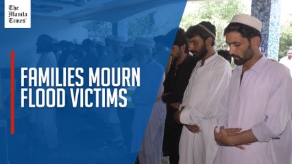 Relatives collect bodies from morgue in Pakistan as flooding death toll hits 337