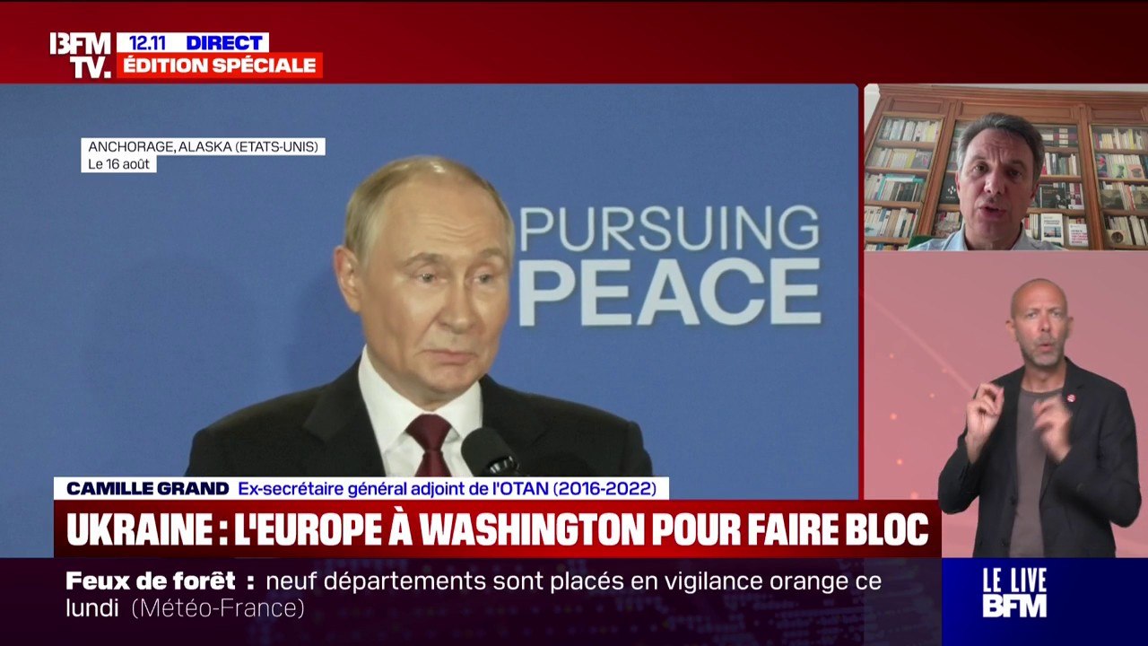 Garanties de sécurité en Ukraine: "C'est une sorte de test de la bonne foi de tout le monde", estime Camille Grand, ex-secrétaire général adjoint de l'Otan