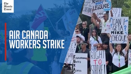 Air Canada flight attendants strike in Vancouver despite return-to-work order