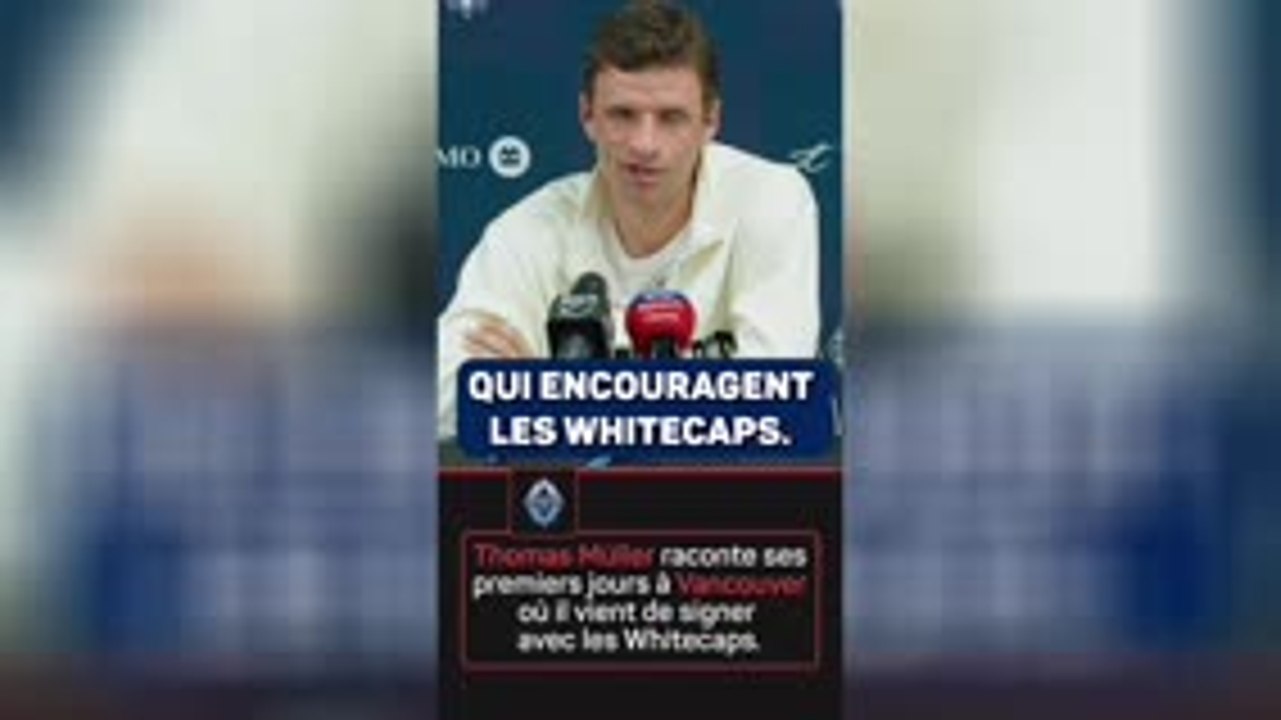 Whitecaps - Müller : "Agréable d'aller au supermarché et me détendre entre les citrons et les myrtilles !”