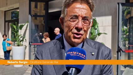 Sergio "Pippo Baudo è la Rai, giusto omaggiarlo qui"