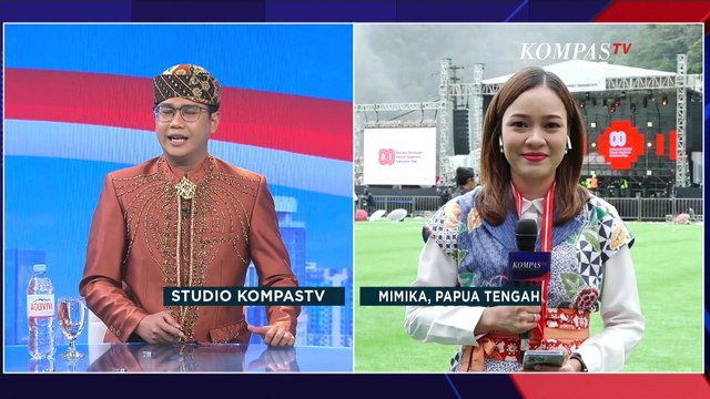 PT Freeport Indonesia Gelar Upacara HUT Ke-80 RI Diketinggian 2.000 Meter | KOMPAS SIANG