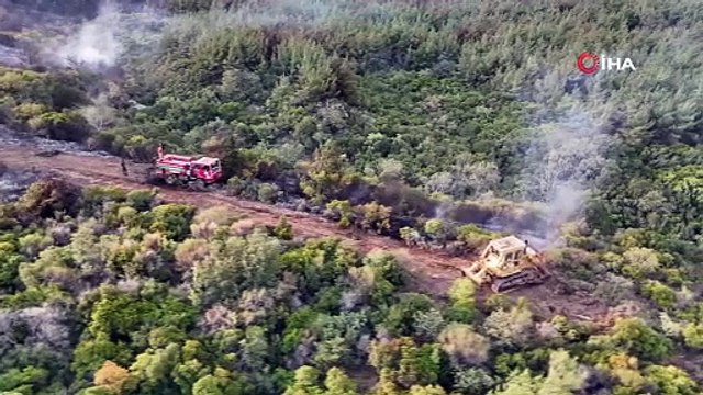 Çanakkale yine alev alev! 5 köy tahliye edildi