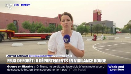 Feux de forêt: six départements sont placés en vigilance rouge