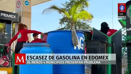 Falta de gasolina en Edomex afecta a municipios y despachadores buscan alternativas
