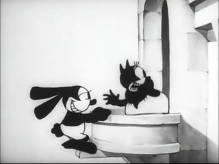 Oh What a Knight (1928) | Walt Disney & Ub Iwerks Oswald Cartoon – Public Domain
