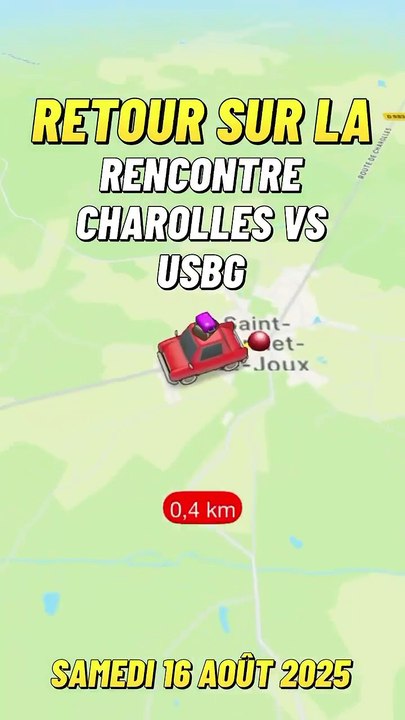 Match Amical Charolles VS USBG