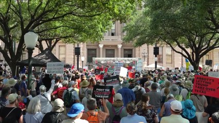 Protesters rally across US in 'Fight the Trump Takeover' demonstrations