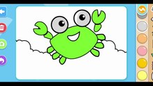 COLORING GREEN CRAB