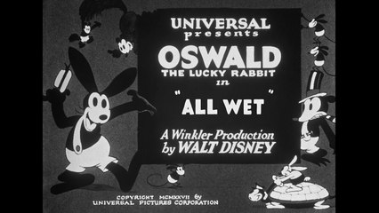 All Wet (1927) – Walt Disney & Ub Iwerks Public Domain Oswald Cartoon