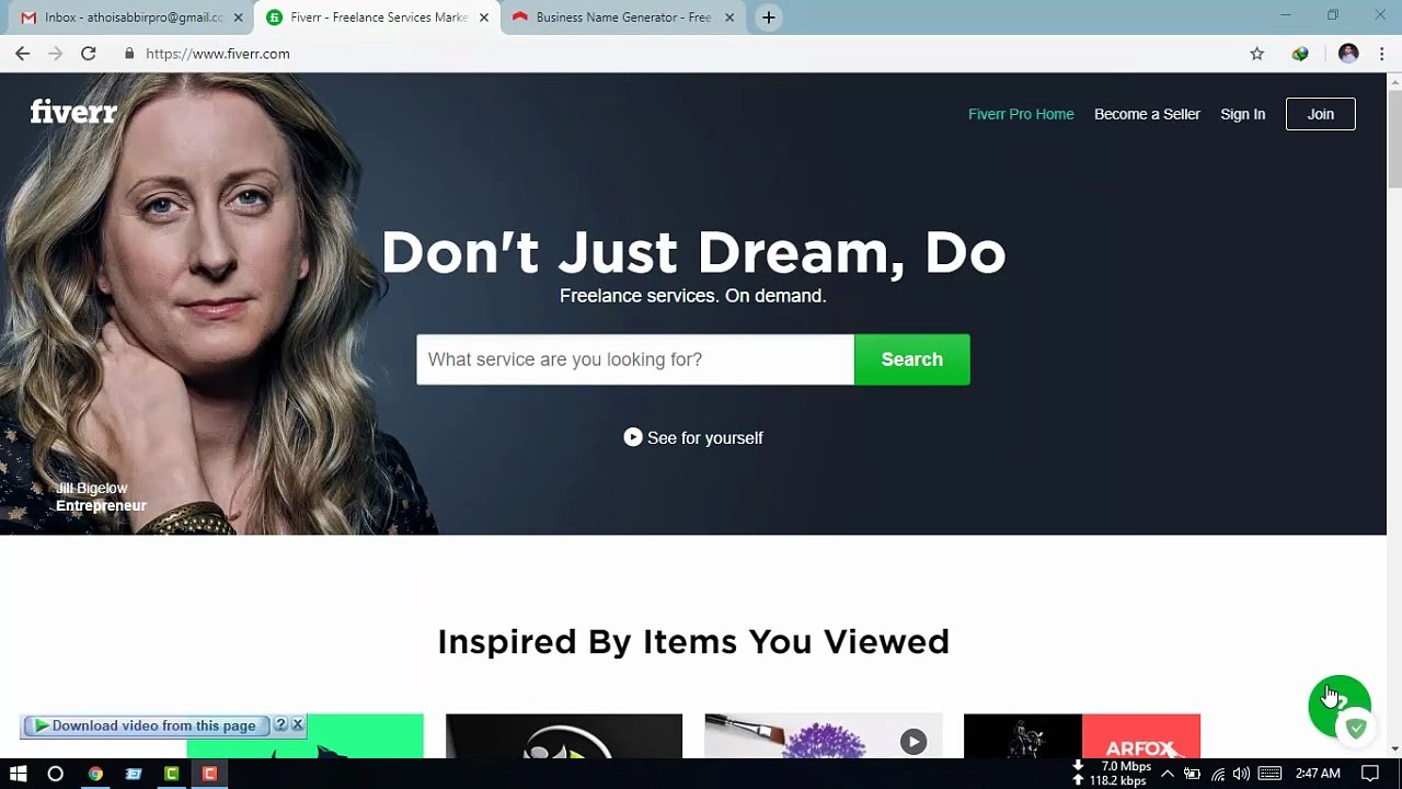 2. How to Create Fiverr