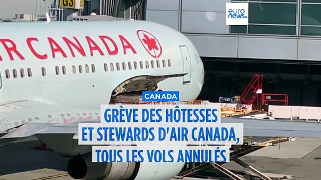 Grève des hôtesses et stewards d'Air Canada : reprise progressive des vols