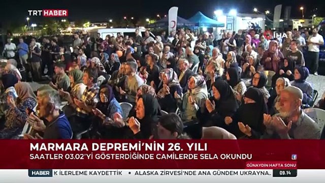 Marmara Depremi 26. yılında da unutulmadı