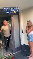 Suprising my dad aftert travelling for one year!
