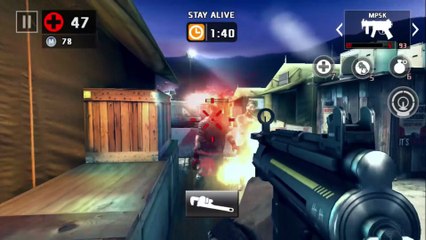 Dead Trigger 2 Zombie Games | Defend Klamath Falls Mission Part 6 Gameplay